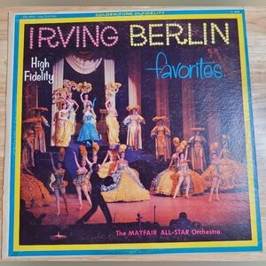 Irving Berlin Favorites The Mayfair All-Star Orchestra LP C4008